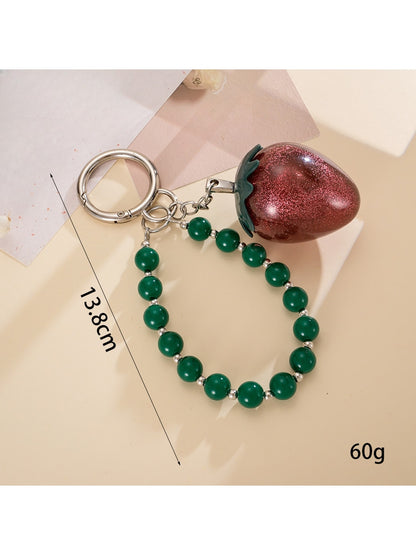 Keypus - Dice and Heart Decorative Bag Charm Keychain
