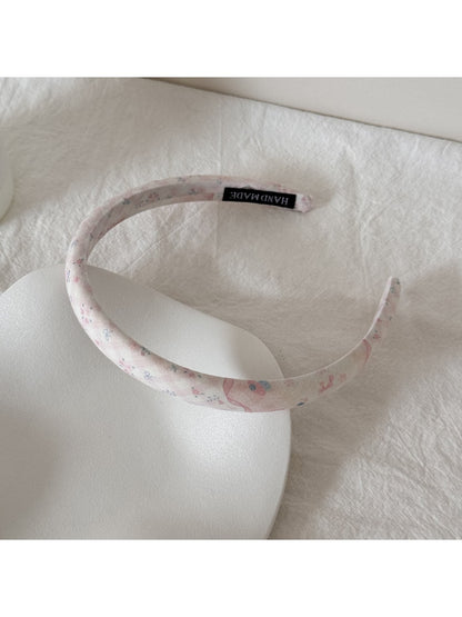 Gifty - Floral Pattern Polyester Wrapped Headband