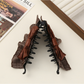 Beau - Pleated Bow Detail Polyester Banana Clip
