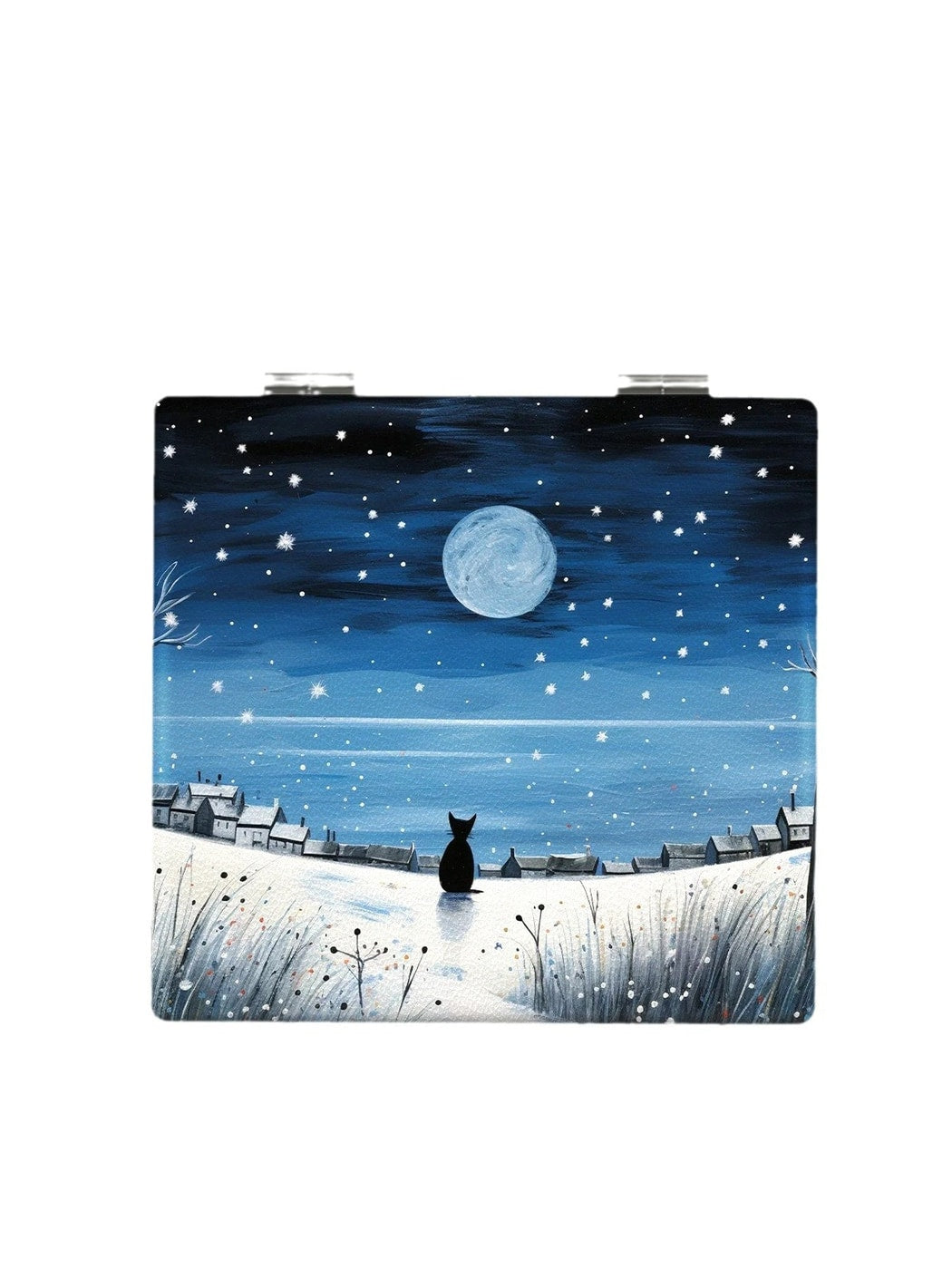 Mirroray - Oil Painting Landscape Foldable Makeup Mirror