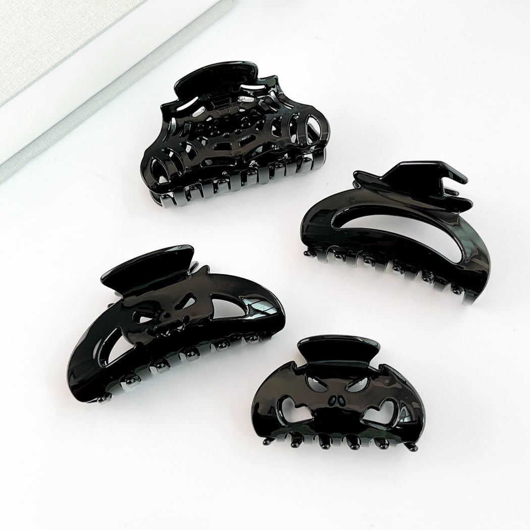 Beau - Halloween Black Cutout Claw Clip
