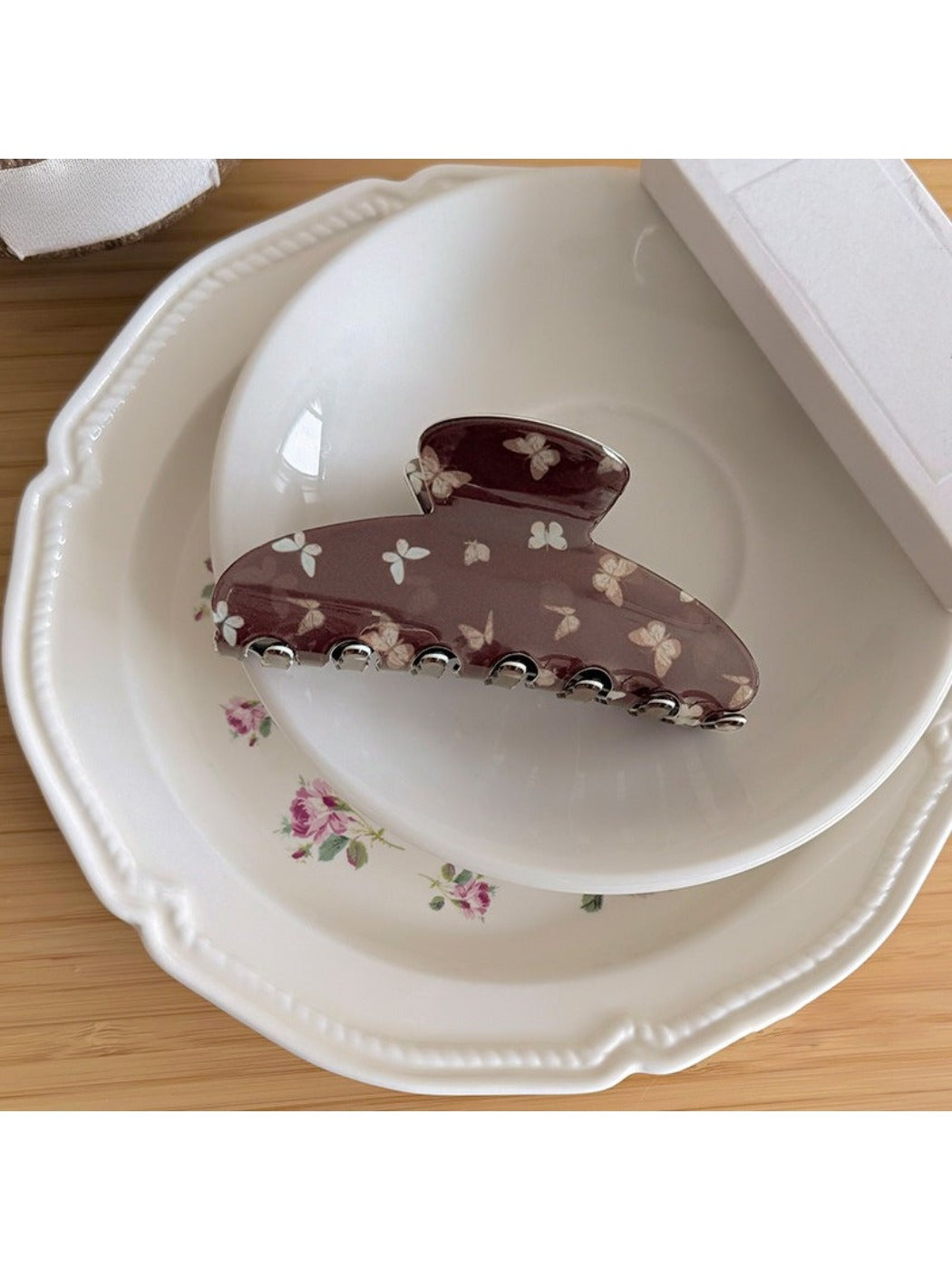 Beau - Sweet Butterfly Print Hair Clip