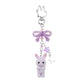 Keypus - Cute Bunny Bow Charm Decorative Keychain