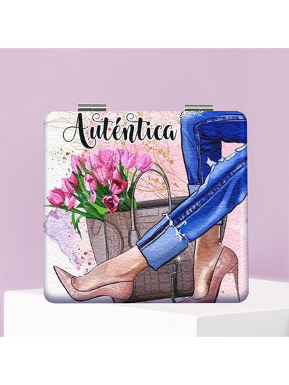 Mirroray - High Heel Printed Folding Mirror