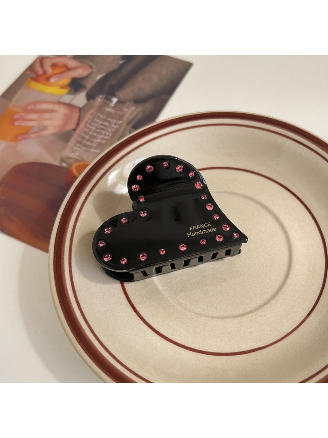 Beau - Cute Heart Hair Clips