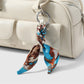 Keypus - Y2K Twisted Scarf Detail Alloy Keychain Bag Charm