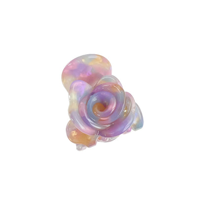 Beau - Acetate Rose Flower Claw Clip