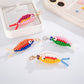Keypus - Small Colorful Fish Keychain Bag Decor