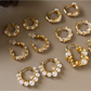 Earedge - Vintage Twisted Geometric Earrings