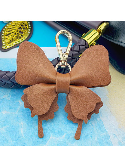 Keypus - Cartoon Butterfly Bag Charm Alloy Keychain