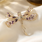 Brovia - Insect Shape Rhinestone Dragonfly Brooch