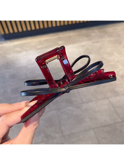 Beau - Elegant Bow Hair Claw Clip