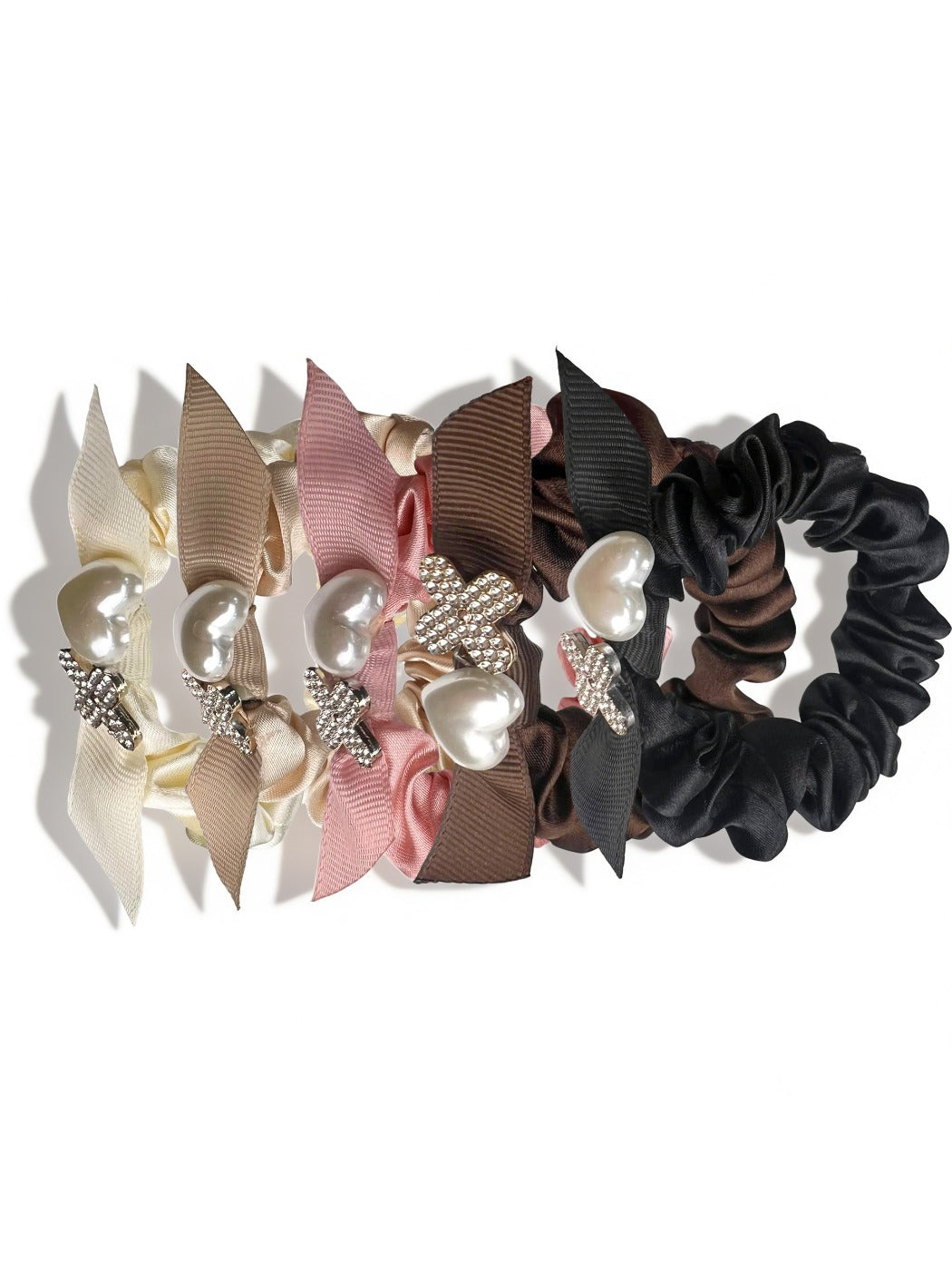 Gifty - Heart Bow-Shaped Hair Tie