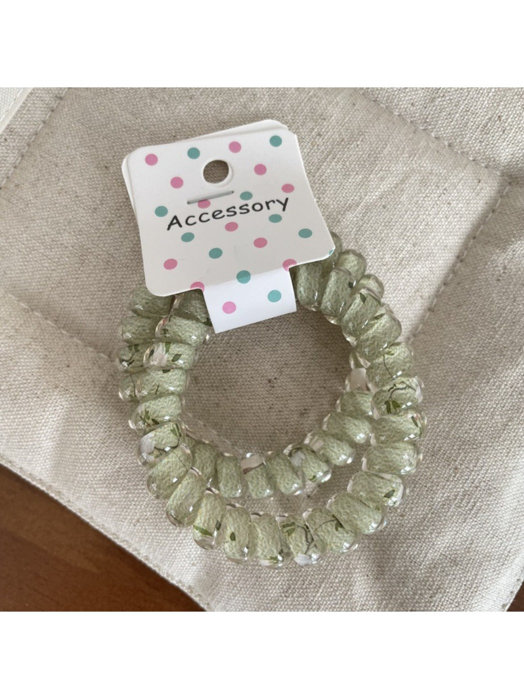 Gifty - Cute Spiral Hair Ties - 2 Pack