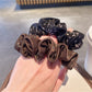 Gifty - Simple Retro Floral Scrunchie