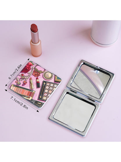 Mirroray - Cartoon Style Portable Folding Makeup Mirror