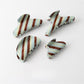 Beau - Retro Inspired Striped PVC Hair Claw Clip