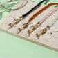 Velra - Solid Color Beaded Eyeglass Strap