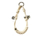 Keypus - Star Detail Woven Phone Strap Alloy Keychain