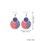 Earedge - Independence Day Theme Striped Earrings