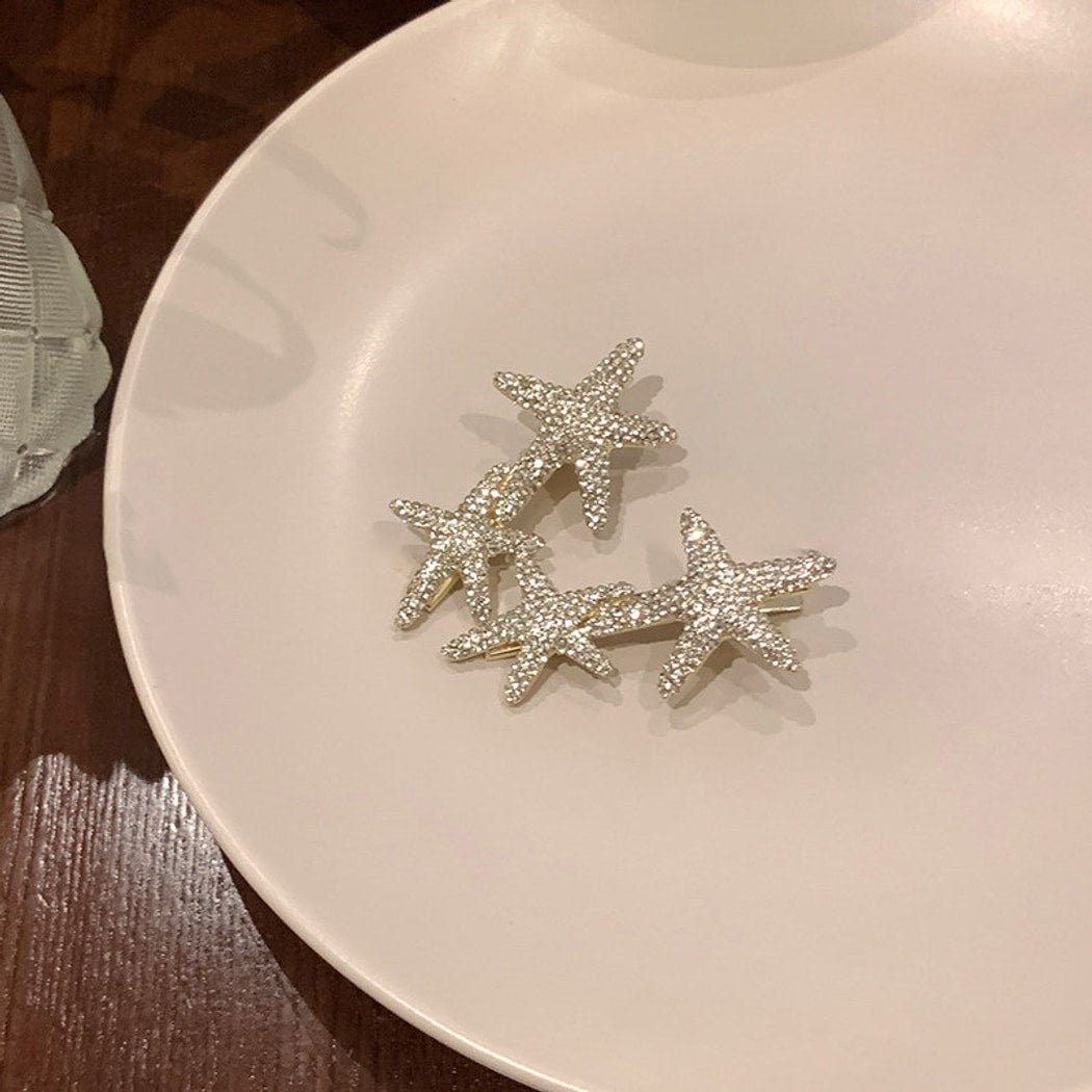 Beau - Sparkly Starfish Hair Clip