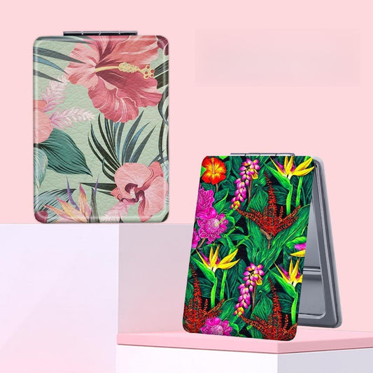 Mirroray - Tropical Print Folding Handheld Mirror