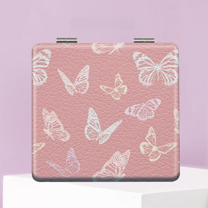 Mirroray - Foldable Fruit and Heart Print Pocket Mirror