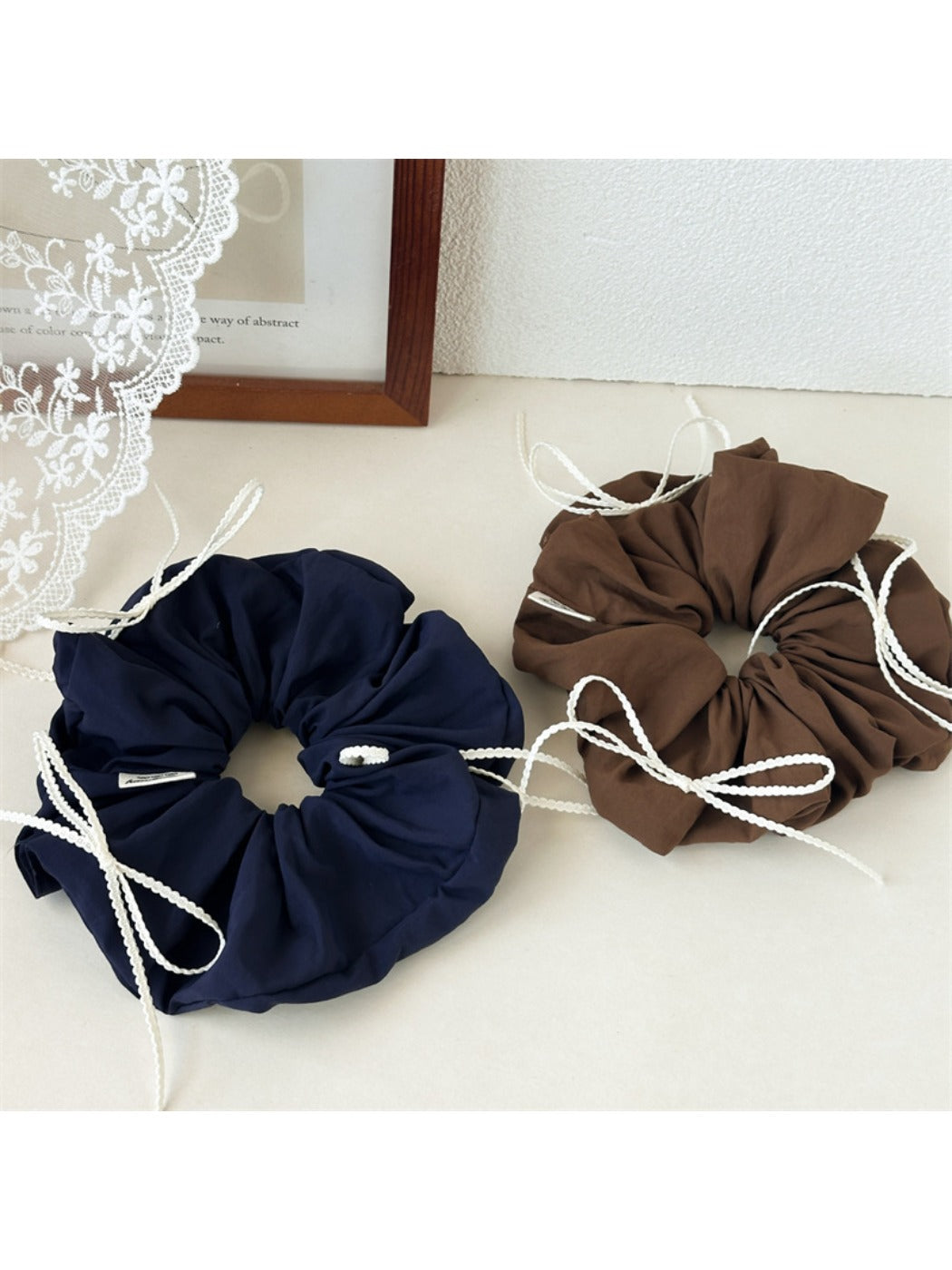 Gifty - Temperament Elegant Bow Scrunchie