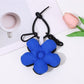 Keypus - Two-Tone Five-Petal Flower Keychain