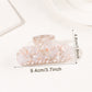 Beau - Minimalist Textured Half Round Claw Clip