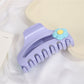 Beau - Sweet Floral Plastic Claw Clip