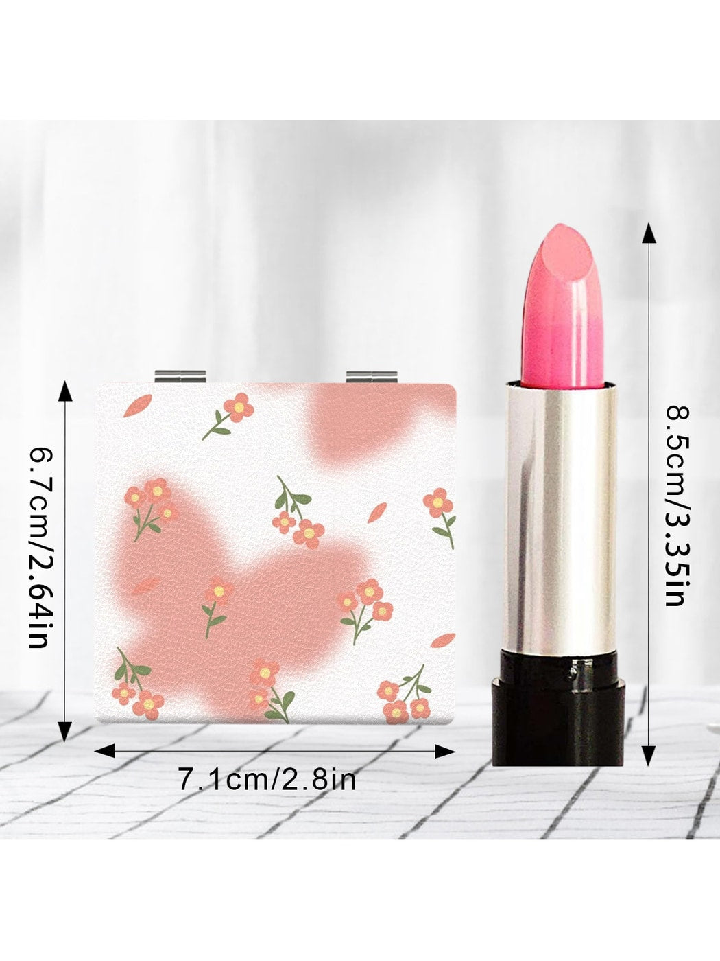 Mirroray - Butterfly Print Folding Makeup Mirror