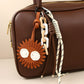 Keypus - Cute Cartoon Animal Face Keychain Bag Charm