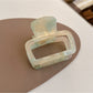 Beau - Square-Shaped Openwork Hair Clip