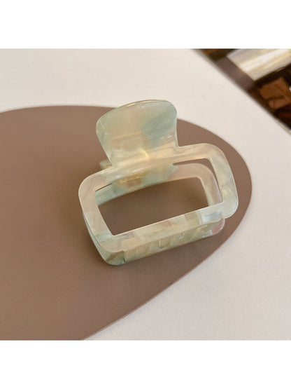 Beau - Square-Shaped Openwork Hair Clip