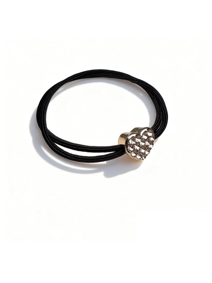 Gifty - Shiny Heart-Shaped Hair Tie
