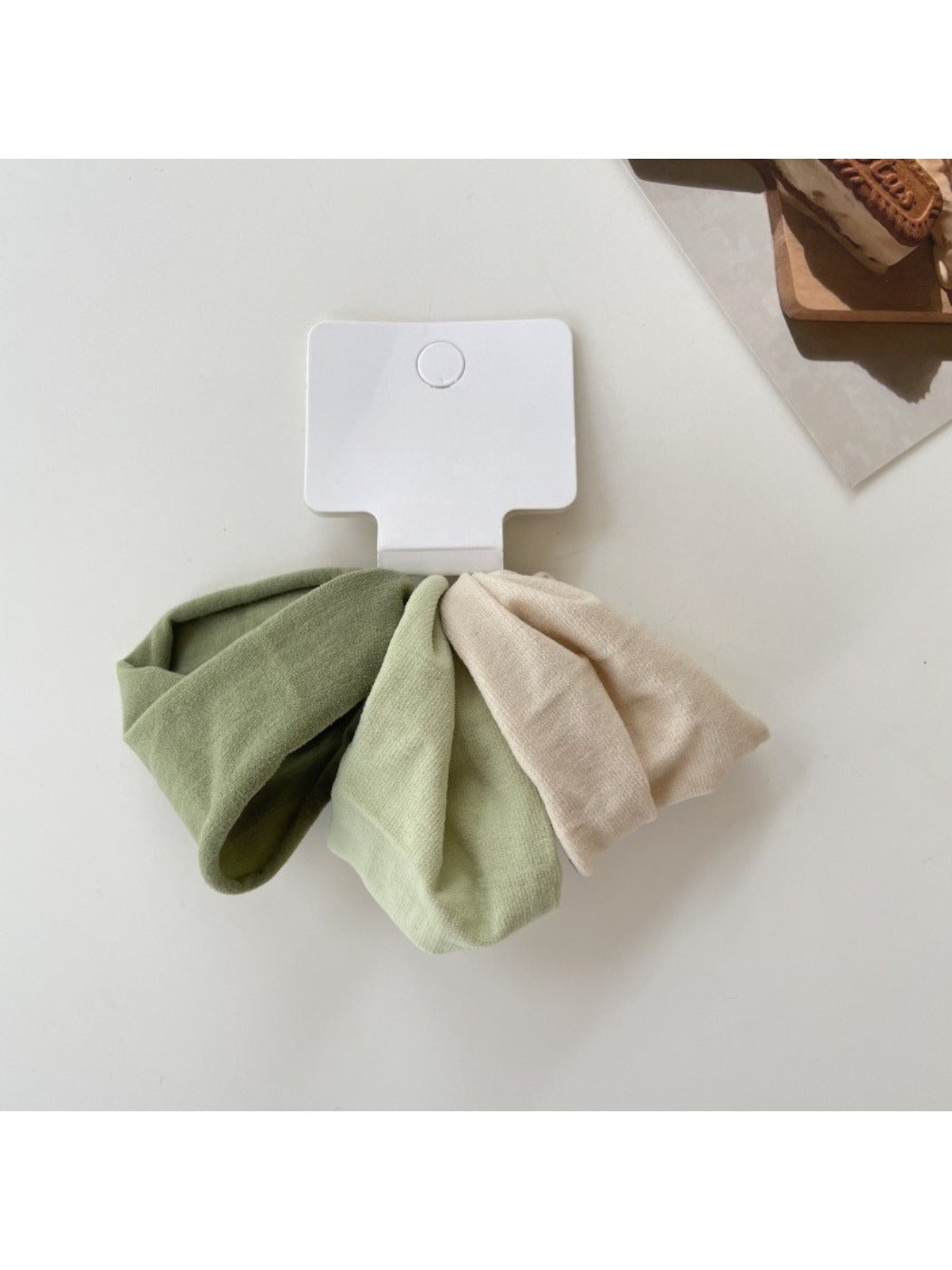 Gifty - Minimalist Solid Color Hair Tie Set