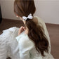 Gifty - Sweet Style Plaid Bow Decorative Ponytail Hair Tie