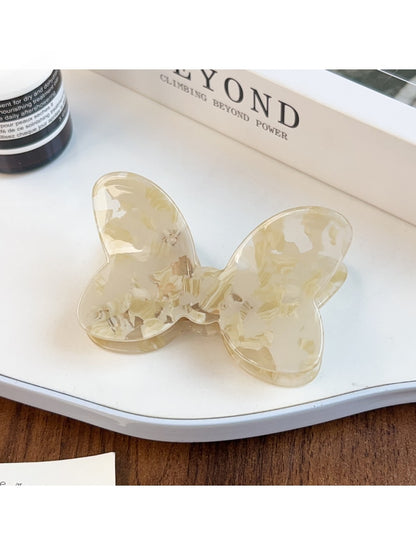Beau - Acrylic Bow Shaped Decorative Hair Claw Clip