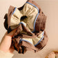 Gifty - Colorblock Striped Double Layer Scrunchie
