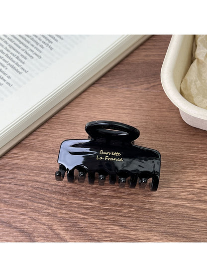 Beau - Medium Lettered Hair Claw Clip