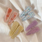 Beau - Sweet Style Beaded Triangle Hair Clip
