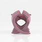 Beau - Matte Large Ribbed Claw Clip