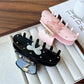 Beau - Bow Design Acetate Fiber Hair Claw Clip