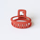 Beau - Minimalist Oval Shaped Openwork Claw Clip