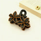 Beau - Double Flower Petal Cutout Claw Hair Clip