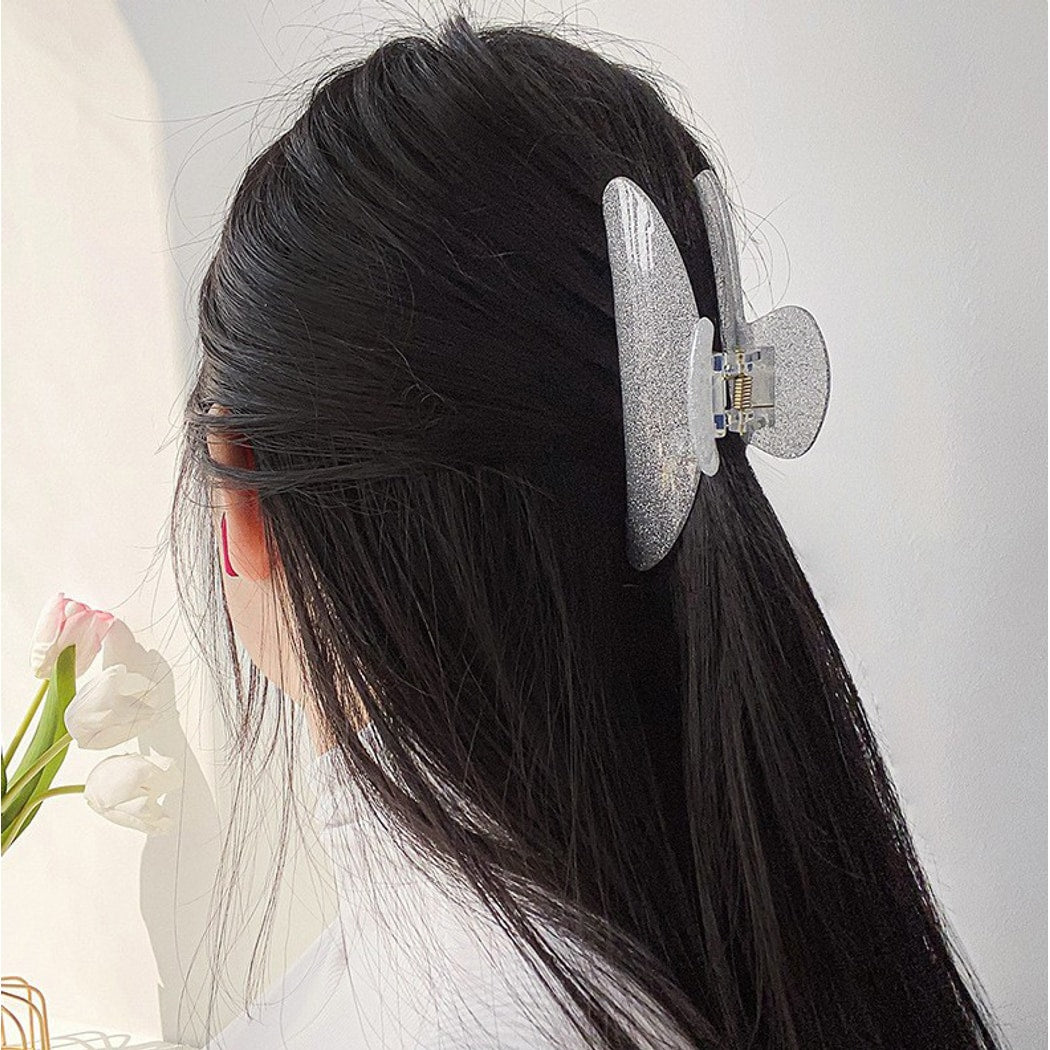 Beau - Glitter Geometric Classic Claw Clip