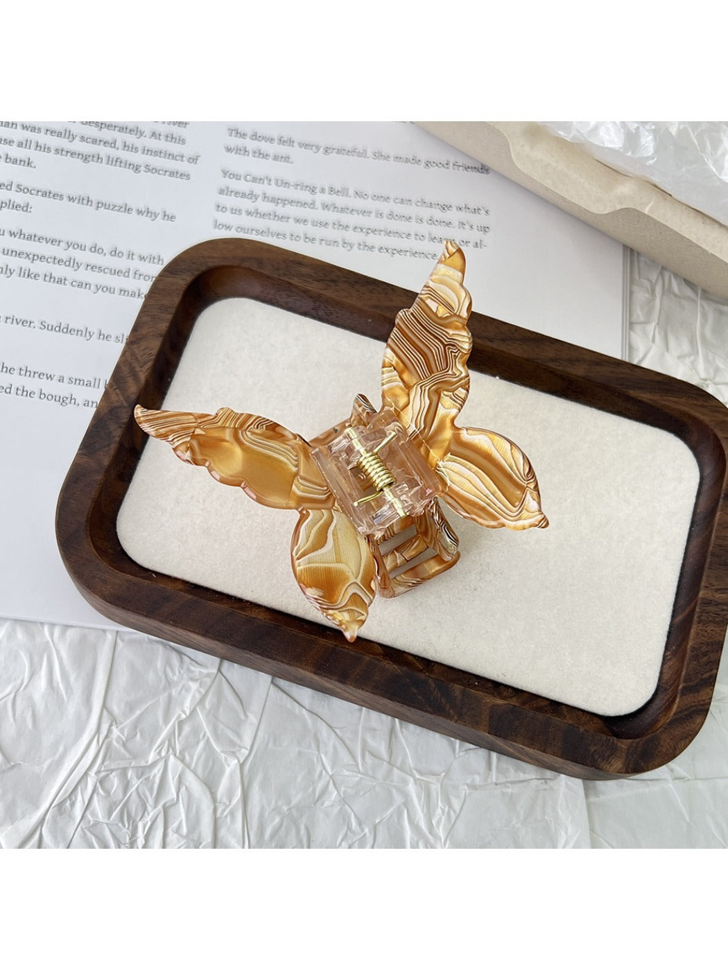 Beau - Sweet 3D Butterfly-Shaped Hair Clip