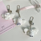 Keypus - Cute Angel Animal Flocked Bag Charm Keychain