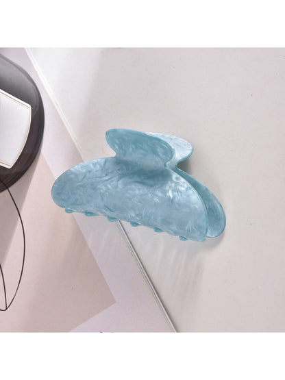 Beau - Macaron Ripple Half Moon Claw Clip